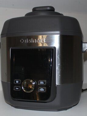 NEW Cuisinart CPC-900 12-in-1 High Pressure Cooker 6-Qt Stainless Step -No Box